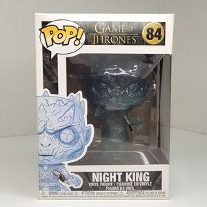 Funko Pop Night King #84 Crystal Clear GOT Vaulted Figure